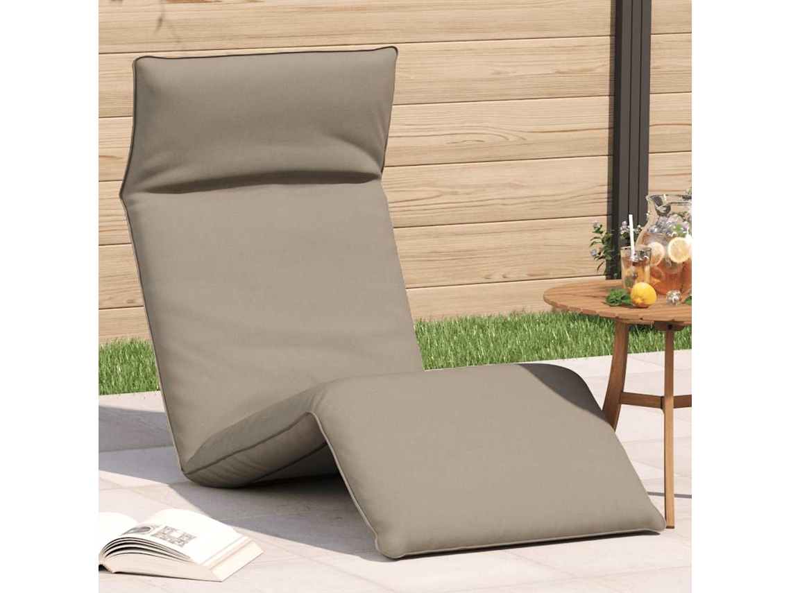 Vidaxl Espreguiçadeira Dobrável 175x54x8,5 Cm Tecido Oxford