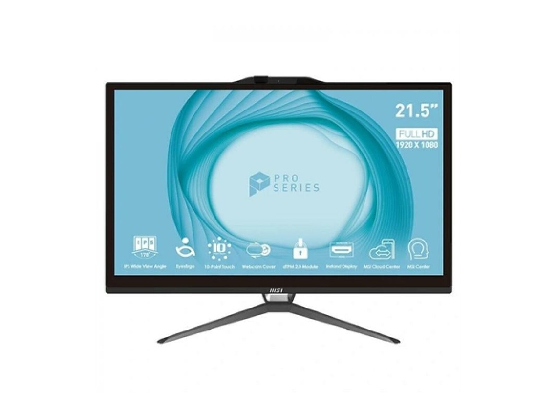 All In One Msi 00 Ac0111 208 (Full HD 256 Gb Ssd 22'' Tomada Eu Intel)