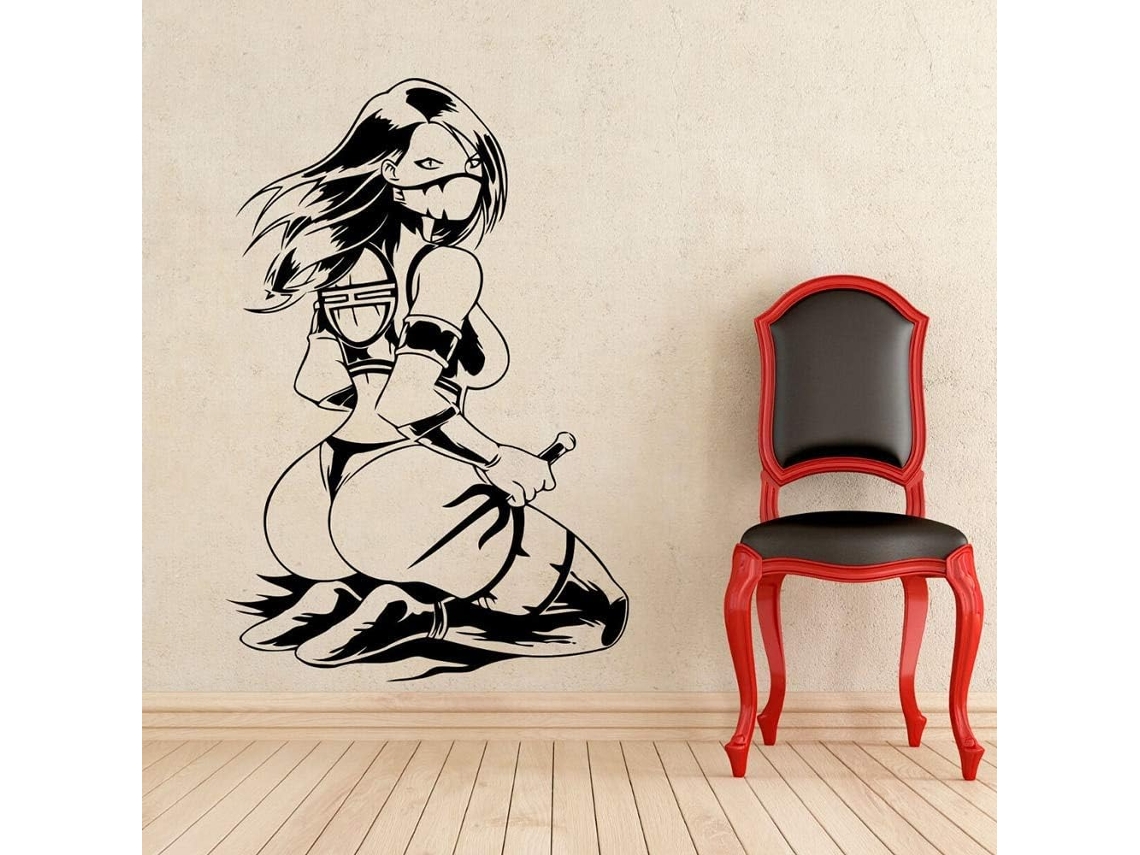Adesivo Mural Vinyle Mortel Adesivos Muraux Chambre Familiale Decoração Campo Vazio Mural 85x57 Cm
