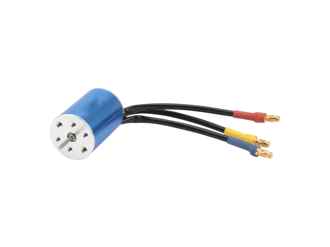 Mali motor Sem Escova 4500kv 4 Polos para Carro Rc 1/16 1/18 Traxxas Hsp Wltoys Azul Escuro