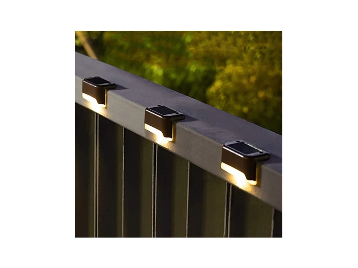 Kit com 16 Luminárias AQUAFORGE para Cerca e Escadas à Prova D'água