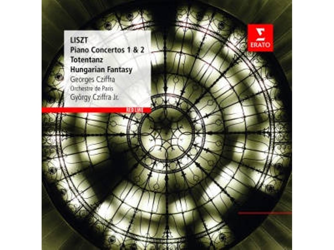 CD Georges Cziffra - Liszt: Piano Concertos 1 & 2, Totentanz, Hunga (Clássico)