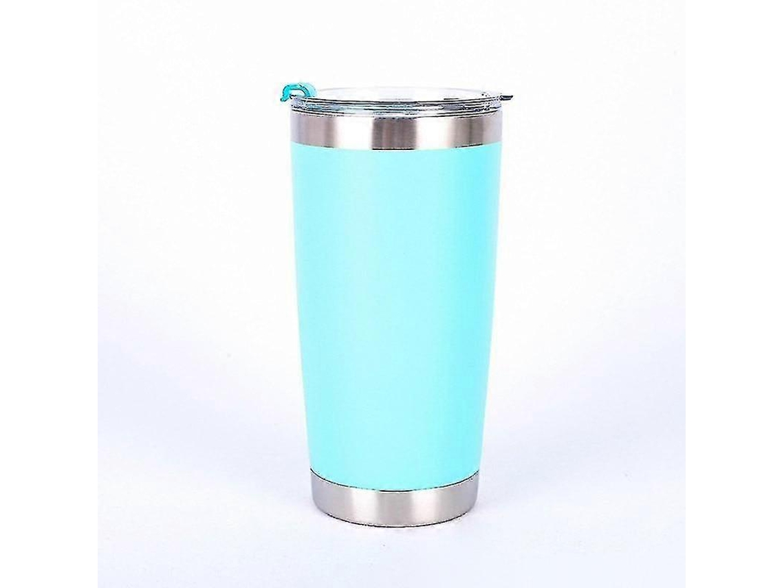 Caneca Térmica De Parede Yyh-20 Oz Para Café E Cerveja, Quente Ou Fria, Em Aço Inoxidável (azul)