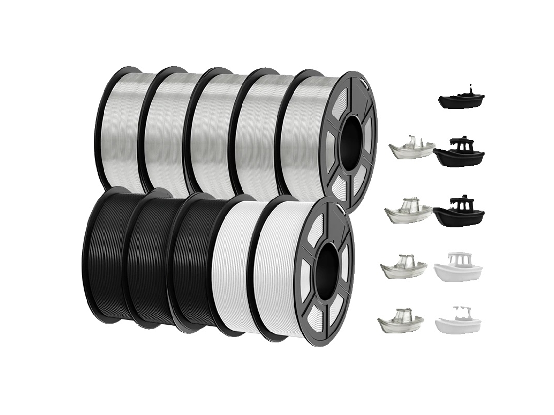 Filamento Para Impressora 3d, Ecolã³gico, Alta Resistãªncia, Petg 3bk2wt5tp Oem