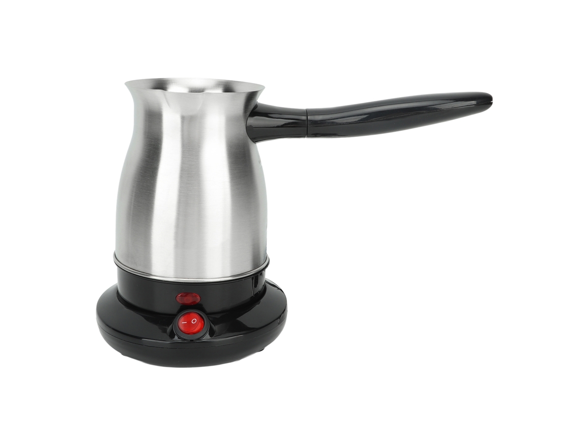 Chaleira Elétrica de Café 600ml Aço Inox 600w Anti escaldante com Isolação Térmica