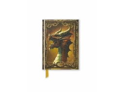 Livro kerem beyit: red dragon (foiled pocket journal) de created by flame tree studio (inglês)