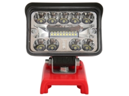 Lanterna De Trabalho Led Recarregável 3 Polegadas Com 18 Leds, 2800lm, 54w, Alta Potência, Reciclável E Reutilizável.-aquaforge