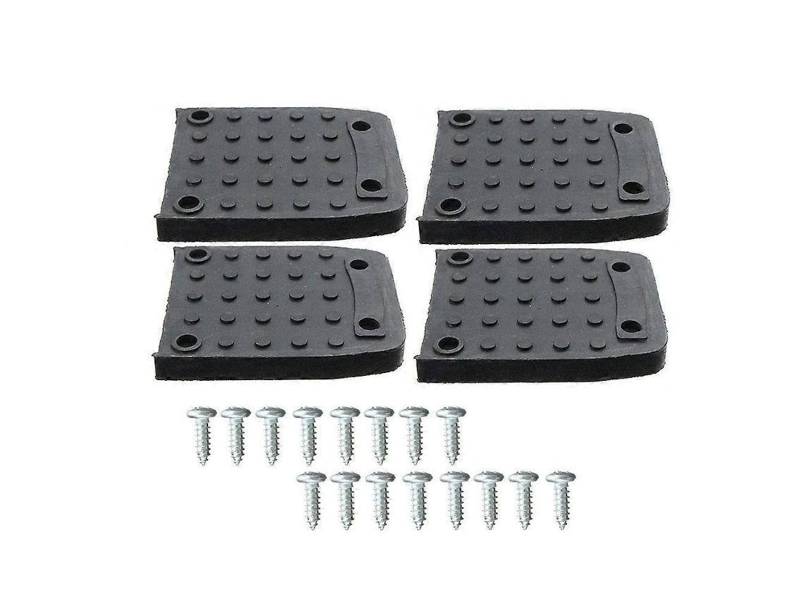 Almofadas Relaxantes Para Solas De Pernas Pau Drywall, Kit Reposição 4 Peças Pau, Sem Os Pés,