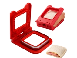 Cortador E Selador De Sanduíches, Para Pão, Lancheiras, Biscoitos E Café Da Manhã, Com Corte Uniforme E Manuseio Seguro