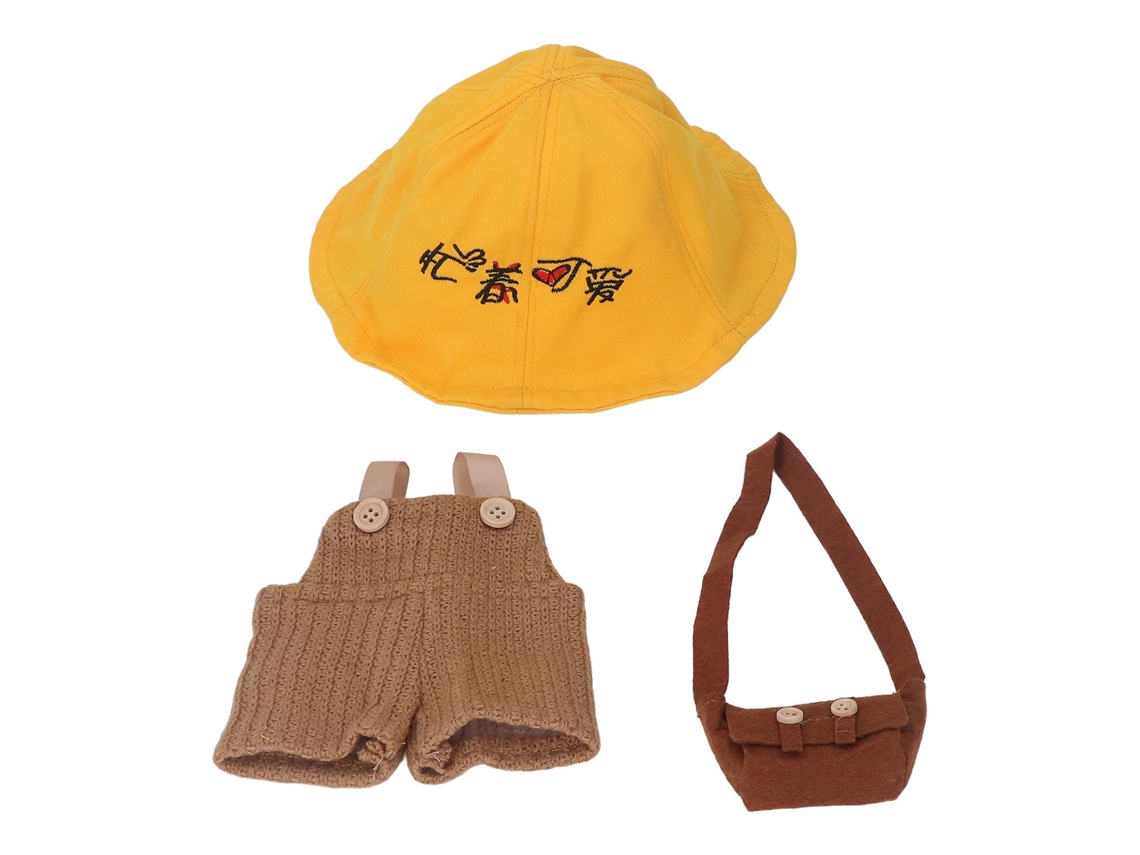 Ropa Para Osos De Peluche Lavable Suave Colorido Sin Pelusa Accesorios Para Muñecas De 30cm