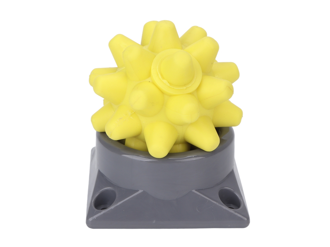 Bola de Massagem Miofascial Amarela Fitness Dorm Relief