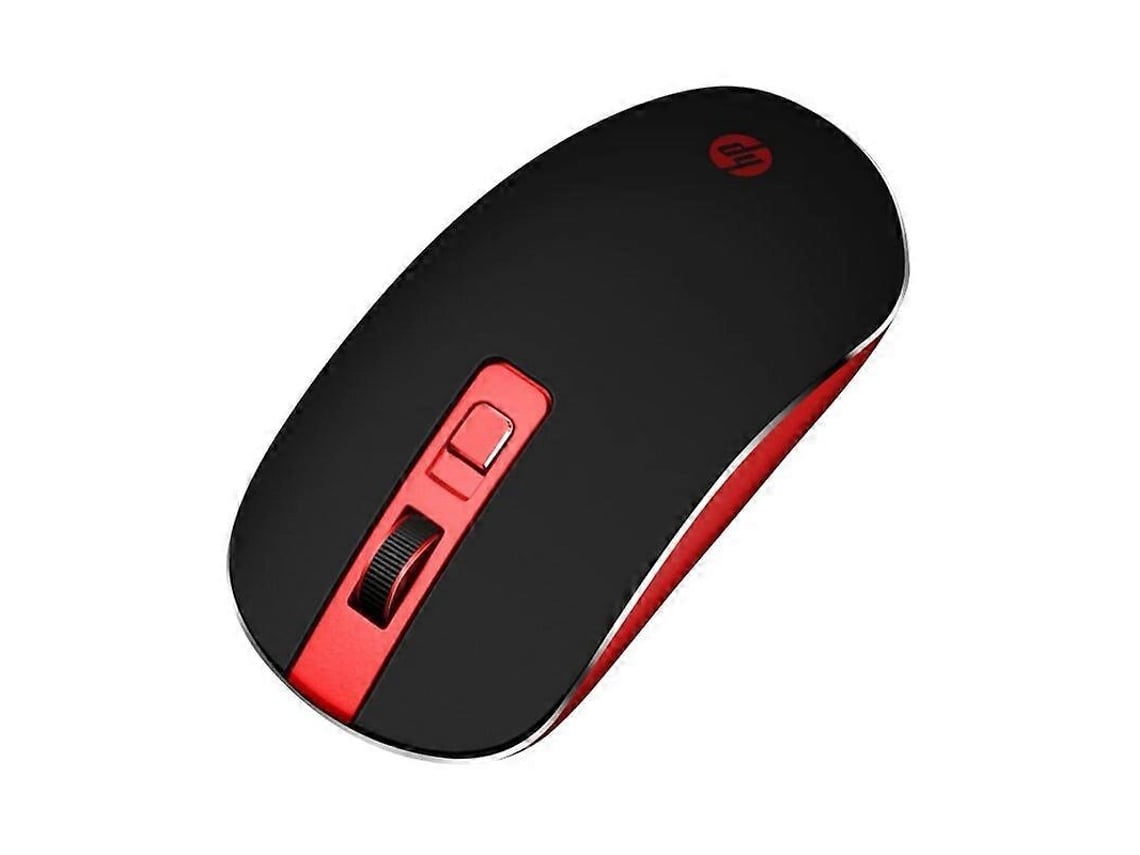 Mouse Wireless Óptico Hp S4000, Portátil, Ajuste De Dpi Para Pc E Notebookred