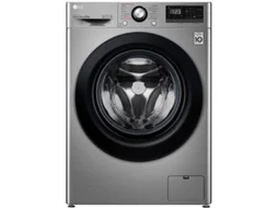 Máquina de Lavar Roupa LG F4WV3008S6S (8 kg - 1400 rpm - Inox)