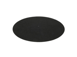 HURRISE Turntable Glide Mat Redução Estática Redução de Vibração Almofada de Lã