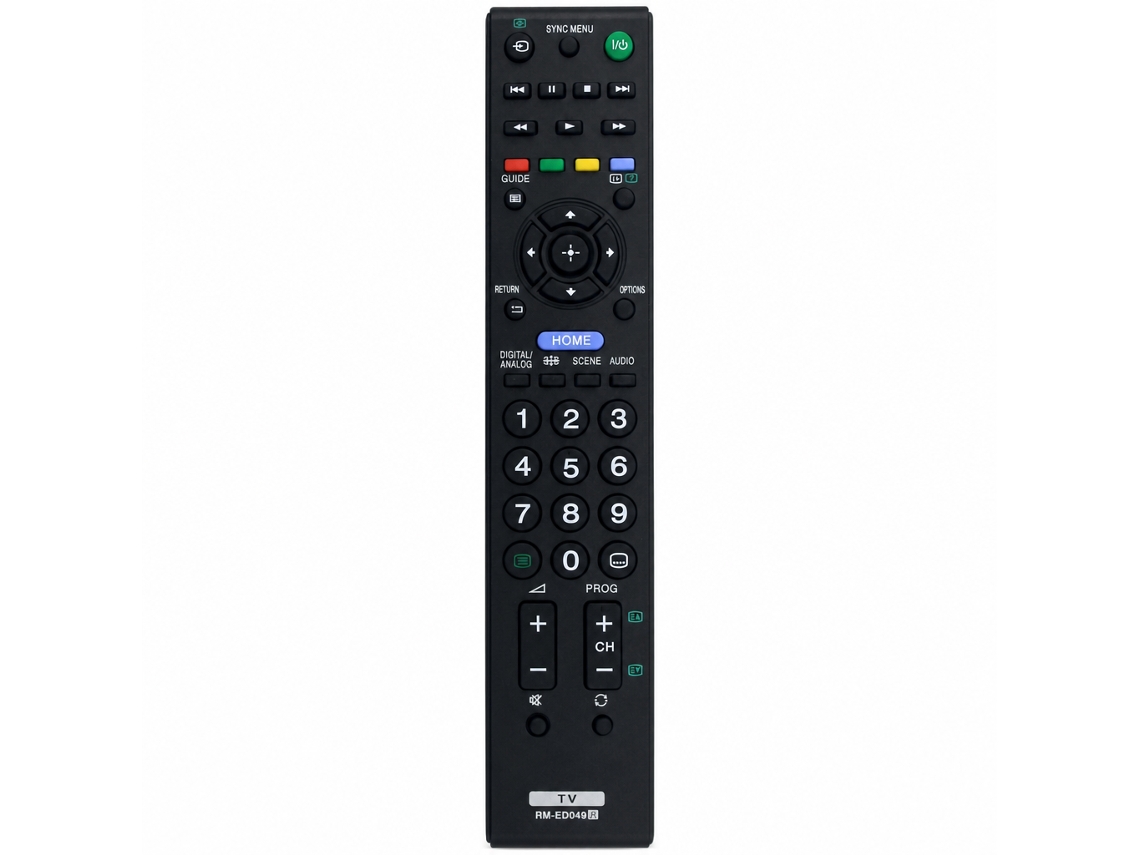 Comando À Distância Para Tv Compatível Com Sony Rm-ed049, Sem Configuração_dae