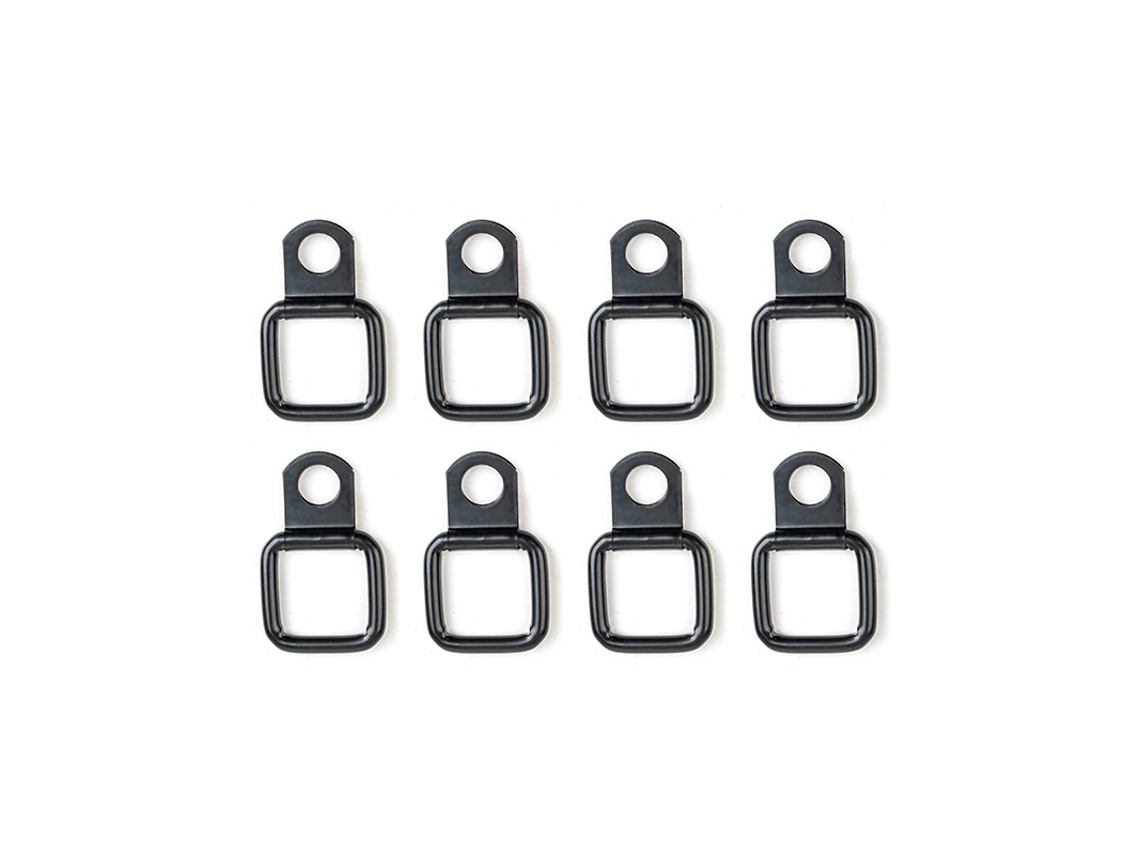 Conjunto De 8 Argolas Em D Aço Inoxidável Para Reboque, Capacidade De Carga 200 Kg, Argolas Em D Para Reboques, Carros E Caminhões