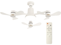 Ventilador De Banheiro Com Luz, 3 Velocidades, Brilho Ajustável 3000k