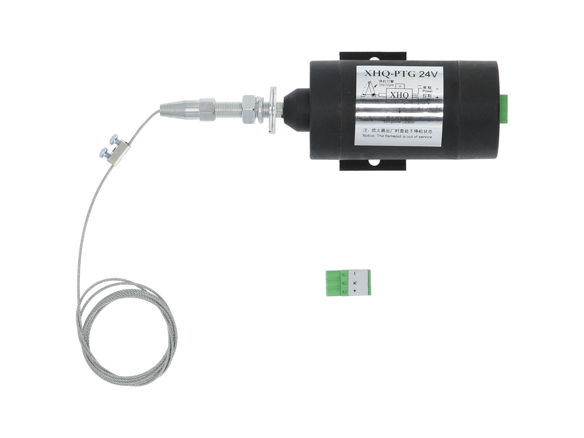 Válvula Solenóide De Corte De Combustível Laxiscreed Para Desligamento De Motores Diesel E Geradores