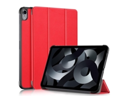 Capa Dobrável Fina Para Ipad 10.9 2022, Vermelha