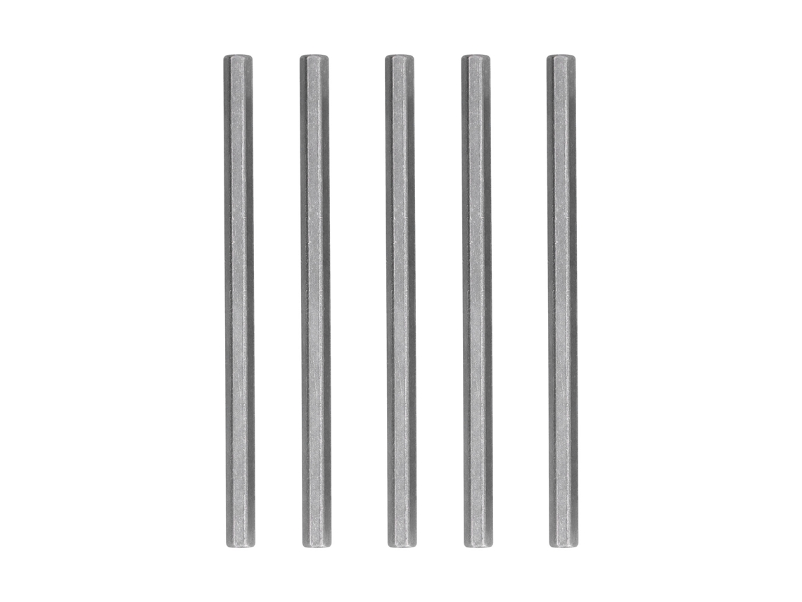 5pcs Porca Hexagonal De Aço Inoxidável Para Eixo Robô 12mm Comprimentos Variados