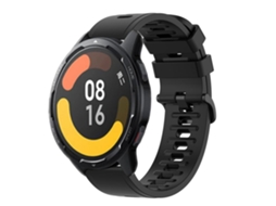 Pulseira De Silicone Macio 22 Mm, Compatível Com Smartwatch Xiaomi Mi Watch Color 2 (preta)
