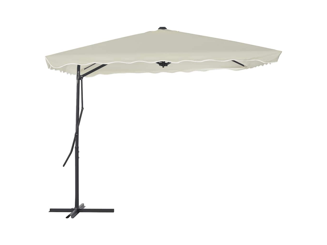 Guarda sol de Exterior com Poste em Aço 250x250cm MAISON EXCLUSIVE