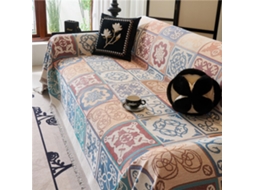 Conjunto de Cama com Franjas e Listras 180x300 Cm Confortável