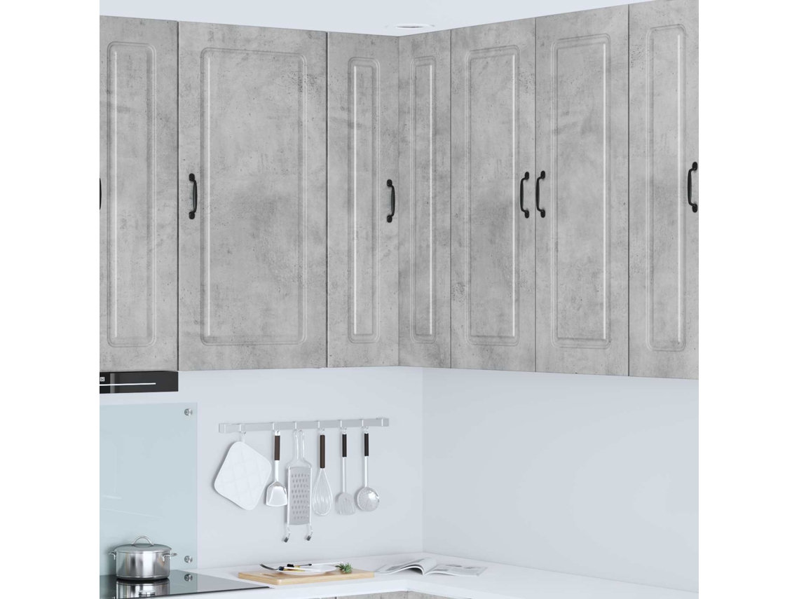 Vidaxl Painel De Lava-louça Kalmar Cinzento 57 X 57 X 100 Cm