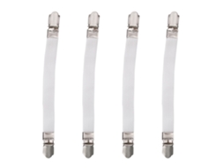 4pcs Correias para Lençóis de Cama com Ganchos Ajustáveis