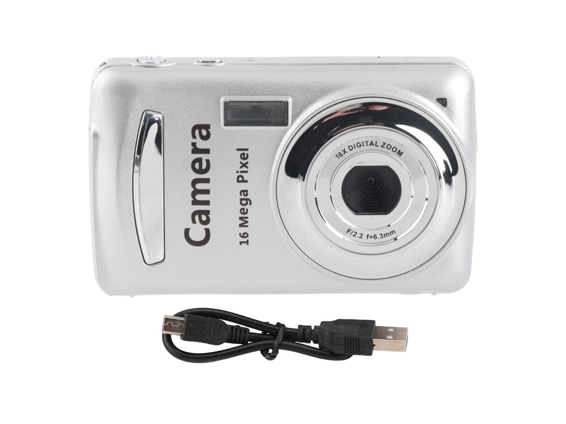 Hd 1080p Digital Camera 16mp 2.4 Inch Color Lcd Display Compact Small Ccd Camera Support Up To 32gb Retro LAXISCREED