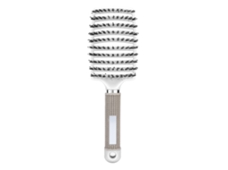 Peine De Massagem Para Penteado Peine Curvo Grande Escova De Cabelo Ferramenta De Cabeleireiro Branco