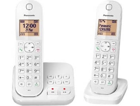 Telefone PANASONIC KX-TGC422FRW Branco