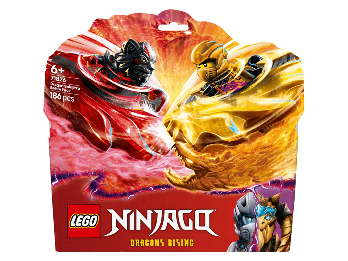 Lego 71826 Pack De Batalha Spinjitzu Do Dragão