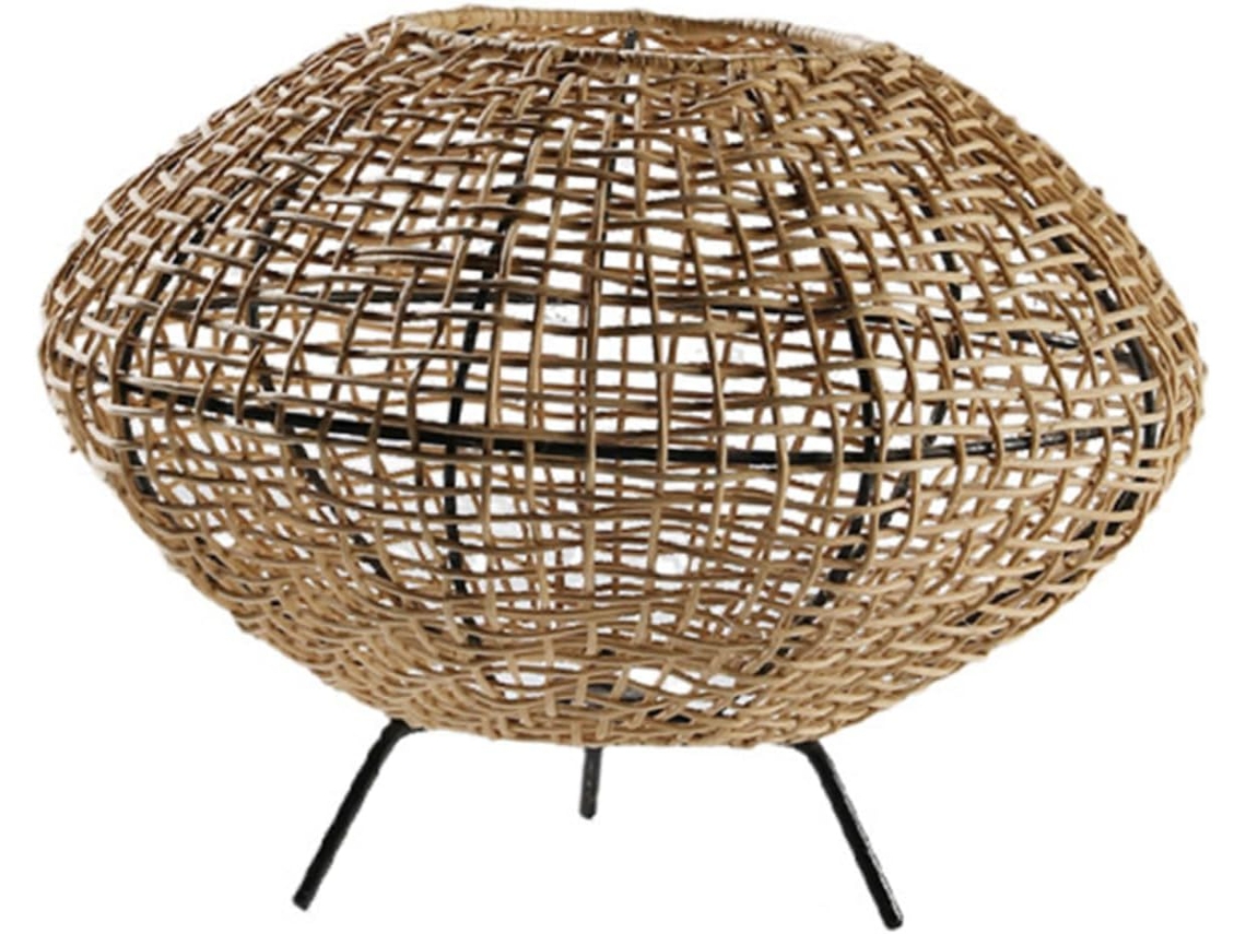 Abajur de Mesa em Papel Trançado Pequeno, Luminária de Chão em Estilo Moderno, Luz Suave e Aconchegante. SFUSHOS