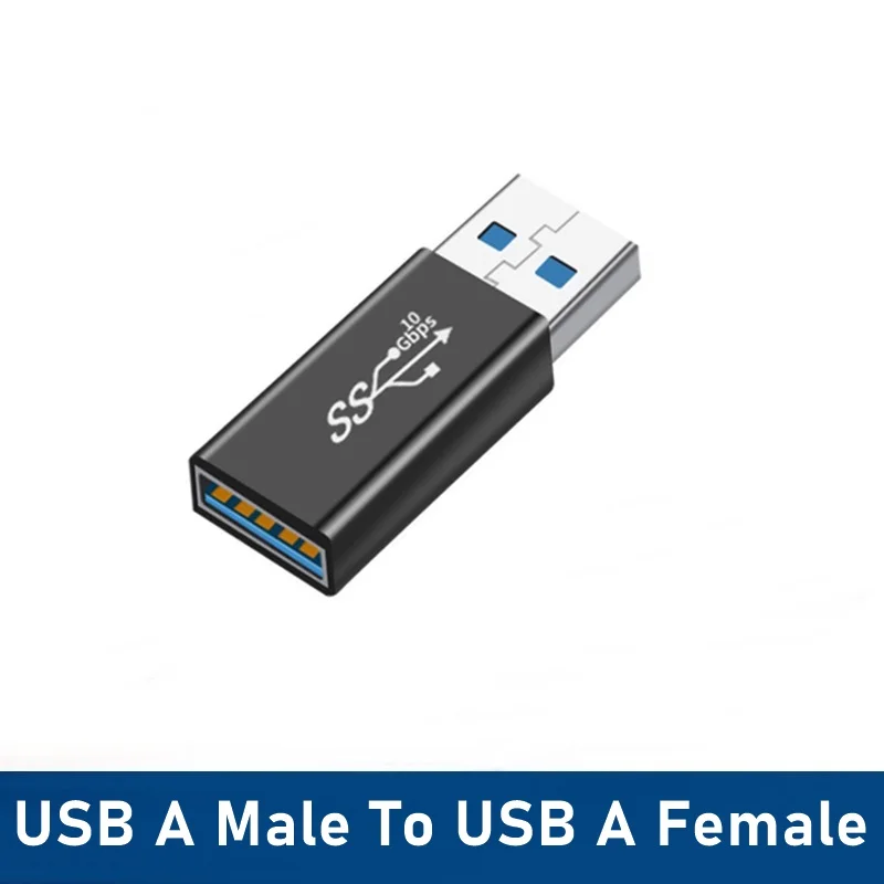 Adaptador Tipo C Para Usb-c Macho Para Usb-c Fêmea