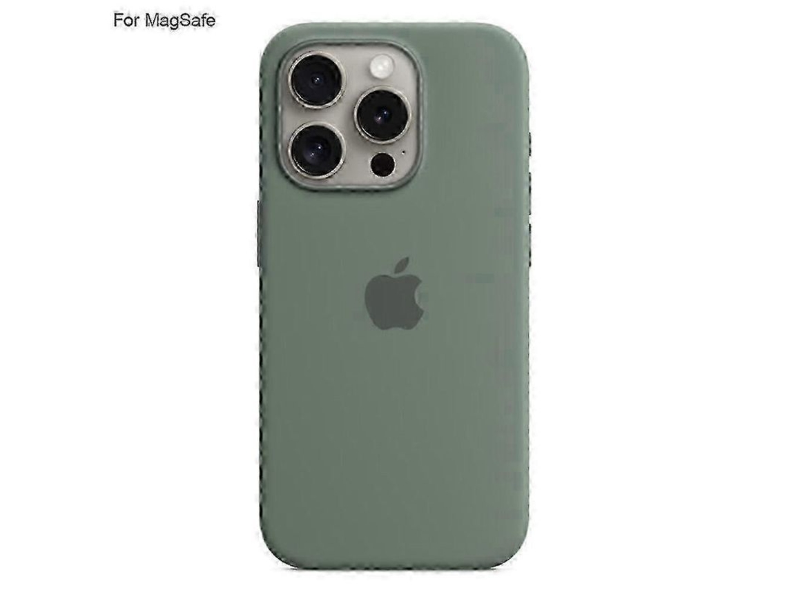 Capa Magsafe para Iphone 15 Pro de Silicone Líquido | S/MARCA