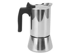 Cafeteira Moka LAXISCREED 300ml Inox Segurança Viajem