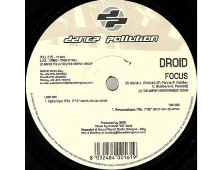 Vinil Focus, Droid Dance Pollution