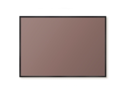 Magnetic Wall Board Ash Brown For The Office Espelharte (100x70 Cm)