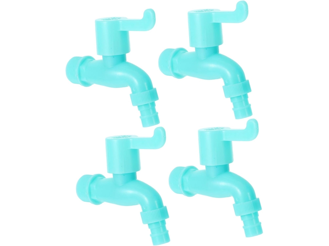 Conjunto De 4 Torneiras Plástico Para Cozinha, Torneira Externa Com