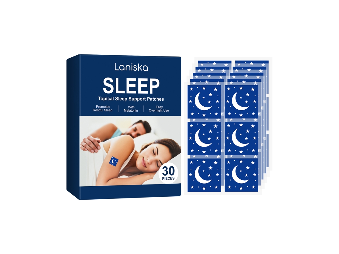 Parche Laniska para Cuidado do Sono, Respirável e Suave para Sonhos Tranquilos LAXISCREED