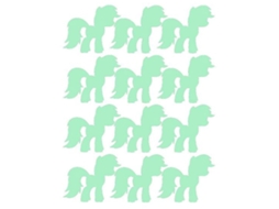 Adesivo de parede luminoso com animais de estimação fofos da Baok, fundo decorativo para quarto e sala de estar.