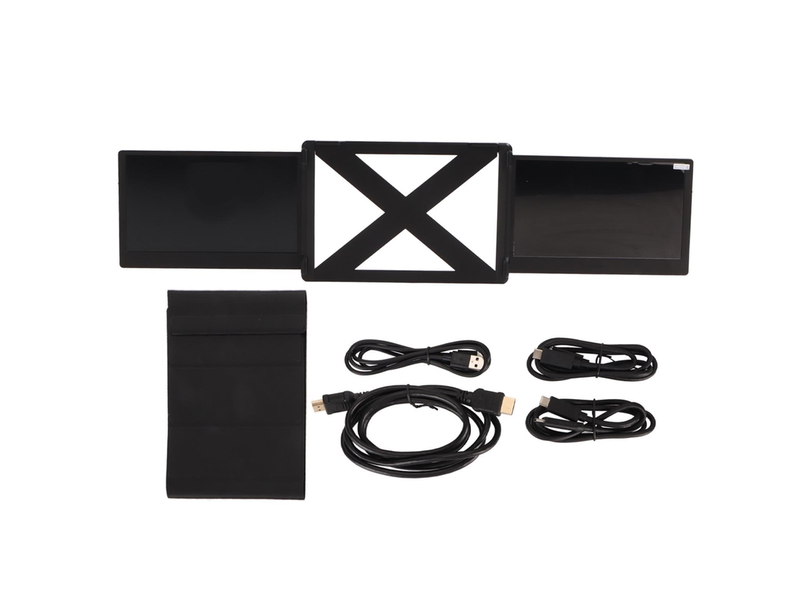 Extensor de Ecrã Portátil LAXISCREED Fhd 1080p Hdr Ips