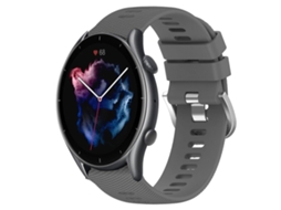 Pulseira De Silicone Macio De Cor Sólida De 22 Mm Para Amazfit Gtr 3 Pro