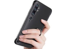 Capa Xiaomi Mi Note 10 Lite Naked Bumper Transparente e Preto