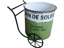 Vaso Criativo De Ferro Para Jardim, Pátio E Decoração De Interiores, Vaso De Flores Criativo Para Jardim.