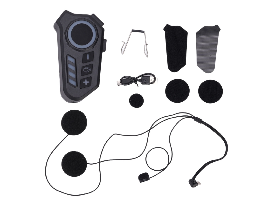 Fones de Ouvido para Capacete de Moto EOOCOO (bluetooth 5.4 À Prova D'água Ip68)