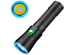 Lanterna de Mergulho Led BISBISOUS Dv11 1500 Lumens Ipx8 Preta VIGA EUROPE