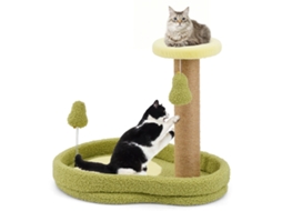 Árvore para Gatos de 50 cm com Design de Abacate e Brinquedos NORTHIX