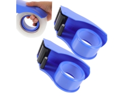 Suporte Para Fita Adesiva, 2 Unidades, Cortador Ergonômico Para Máquina De Corte De Fita Adesiva Em Rolo Para Embalagem De Produtos(azul Individual)